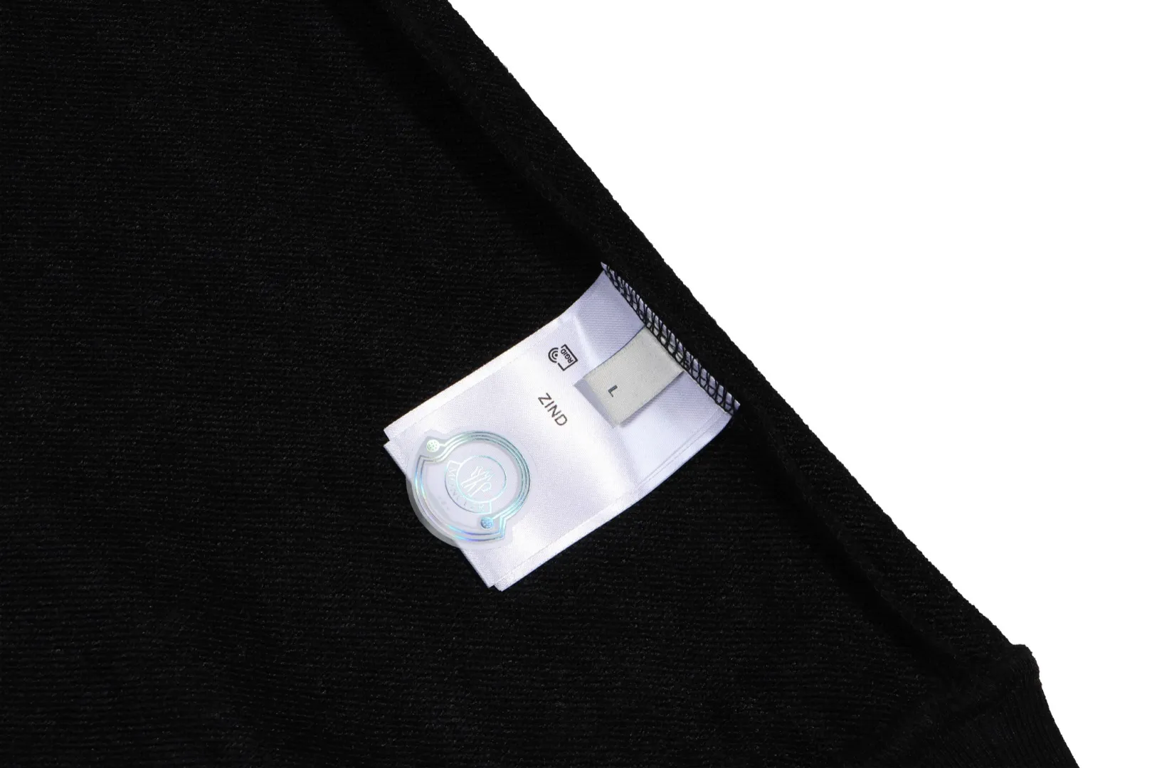 【 In Stock】 〖 𝐌𝐎𝐍𝐂𝐋𝐄𝐑~ 〗 440g ， 😎 ， ， Factory 2025 T ， ， Premium LOGO， Same Style ：Black White Size：S M L XL 2XL